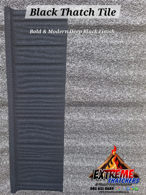Extreme Thatchers - Thatch Tile Black