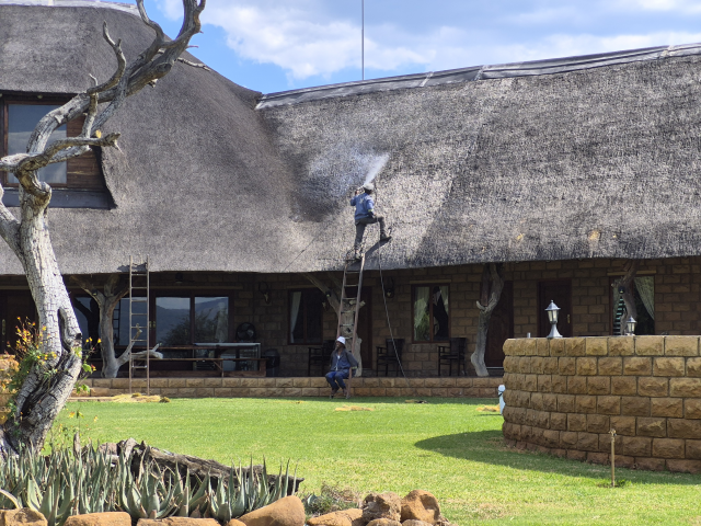 Thatch Roof Fire Protection Gallery 1 Thatch Roof Fire Protection Gallery 1