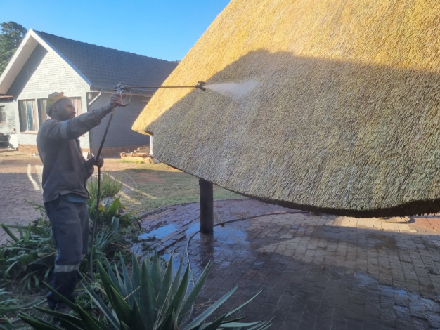 Thatch Roof Fire Protection Gallery 3